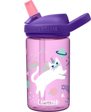 CamelBak Eddy+ Kids LE Bottle, Kosmic Kitties, 14 oz, 2452501141-Kosmic Kitties