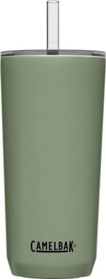 CamelBak 20 oz Straw Tumbler, SST Vacuum Insulated, Moss, 20oz, 2747301060