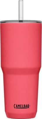 CamelBak Horizon Straw Insulated Stainless Steel Tumbler, Wild Strawberry, 30oz, 2748602085 2748602085