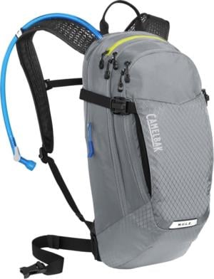 CamelBak Mule 12 Hydration Pack, Gunmetal/Lime, 2654004000