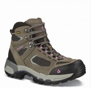 Vasque Breeze 2.0 GTX Hiking Boot - Womens, Gargoyle/Violet, 7,Wide, 07479W 070