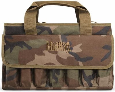 MidwayUSA Tactical Pistol Case Woodland Camo 519471