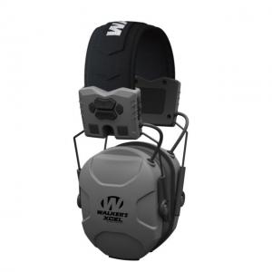 Walkers XCEL 500BT Digital Electronic Ear Muff w/Voice Clarity/Bluetooth, 2 x AAA, Gray, GWP-XSEM-BT GWPXSEMBT