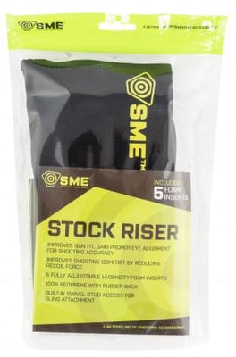 GSM Stock Riser Neoprene Black SME-RSR