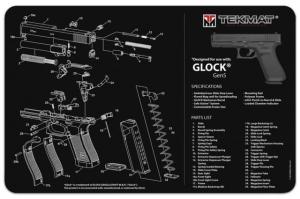 TekMat Glock Gen 5 Gun Cleaning Mat, TEK-R20-GLOCK-G5 888151028254