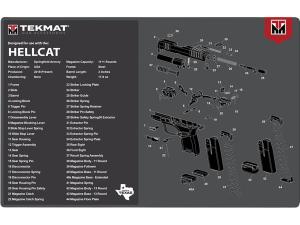 Tekmat Handgun Gun Cleaning Mat - 755725
