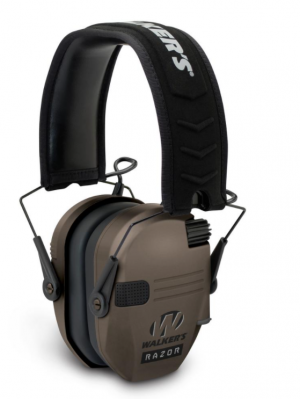 Walkers Razor Slim Hearing Protection Sound Amplification Electronic Muff FDE 888151029879