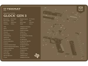 Tekmat Handgun Gun Cleaning Mat - 314206 888151040836