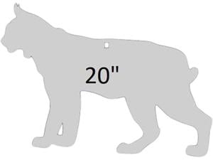 Birchwood Casey AR500 Steel Target Bobcat - 362075