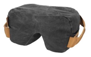 Birchwood Casey BC-BAG-SSFLH Steady-Shot Foxtrot Bag Heavyweight Black Wax Canvas Rear Bag 178831