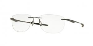 Oakley WINGFOLD EVR OX5118 Single Vision Prescription Eyeglasses 511801-53 - Satin Pewter Frame