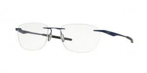 Oakley WINGFOLD EVR OX5118 Single Vision Prescription Eyeglasses 511804-53 - Satin Midnight Frame