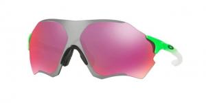 Oakley EVZERO RANGE OO9327 Sunglasses 932709-38 - Green Fade Frame, Prizm Field Lenses