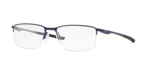Oakley Socket 5.5 OX3218 Single Vision Prescription Eyeglasses 321803-54 - Matte Midnight Frame