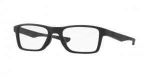 Oakley Fin Box OX8108 Progressive Prescription Eyeglasses 810801-55 - Satin Black Frame
