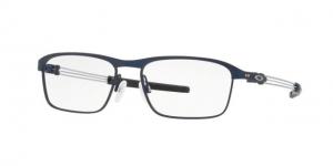 Oakley Truss Rod OX5124 Single Vision Prescription Eyeglasses 512403-55 - Matte Midnight Frame