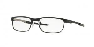 Oakley Steel Plate OX3222 Eyeglass Frames 322201-52 - Powder Coal Frame