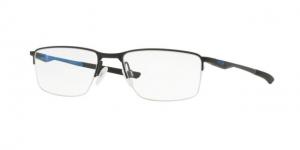 Oakley Socket 5.5 OX3218 Single Vision Prescription Eyeglasses 321804-52 - Satin Black Frame