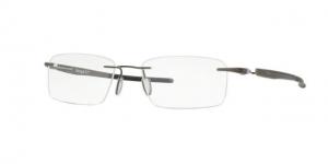Oakley GAUGE 3.1 OX5126 Single Vision Prescription Eyeglasses 512602-54 - Pewter Frame, Clear Lenses