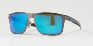 Oakley OO4123 Sunglasses 412307-55 - Matte Gunmetal Frame, Prizm Sapphire Polarized Lenses OO412341230755