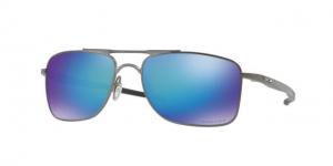 Oakley GAUGE 8 OO4124 Sunglasses 412406-62 - Matte Gunmetal Frame, Prizm Sapphire Polarized Lenses OO412441240662