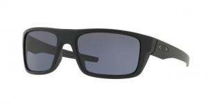 Oakley DROP POINT OO9367 Sunglasses 936701-60 - Matte Black Frame, Grey Lenses