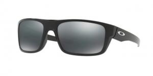Oakley DROP POINT OO9367 Sunglasses 936702-60 - Polished Black Frame, Black Iridium Lenses