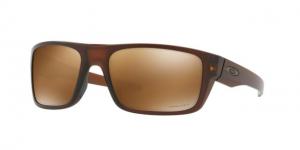 Oakley DROP POINT OO9367 Sunglasses 936707-60 - Matte Rootbeer Frame, Prizm Tungsten Polarized Lenses