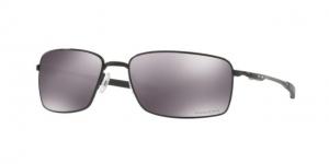 Oakley SQUARE WIRE OO4075 Progressive Prescription Sunglasses OO4075-407513-60 - Lens Diameter 60 mm, Frame Color Polished Black OO407540751360