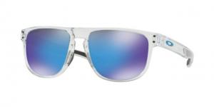 Oakley HOLBROOK R OO9377 Sunglasses 937704-55 - Clear Frame, Prizm Sapphire Lenses