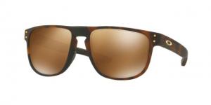 Oakley HOLBROOK R OO9377 Sunglasses 937706-55 - Matte Dark Brown Tortoise Frame, Prizm Tungsten Polarized Lenses