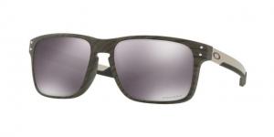 Oakley HOLBROOK MIX OO9384 Sunglasses 938404-57 - Woodgrain Frame, Prizm Black Lenses