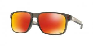 Oakley HOLBROOK MIX OO9384 Sunglasses 938407-57 - Grey Smoke Frame, Prizm Ruby Polarized Lenses