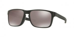 Oakley HOLBROOK MIX A OO9385 Sunglasses 938506-57 - Matte Black Frame, Prizm Black Polarized Lenses
