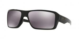 Oakley DOUBLE EDGE OO9380 Sunglasses 938015-66 - Polished Black Frame, Prizm Black Lenses