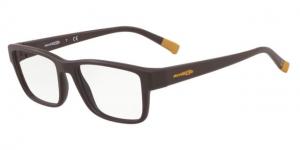 Arnette DISTRICT VII AN7165 Eyeglass Frames 2586-54 - Matte Brown
