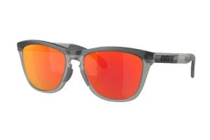 OAKLEY Frogskin Range Matte Grey Smoke with Prizm Ruby Lenses OO9284-0155