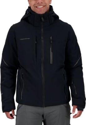 Obermeyer Stout Jacket - Men's, Black, 2XL, 21105-16009-2XL