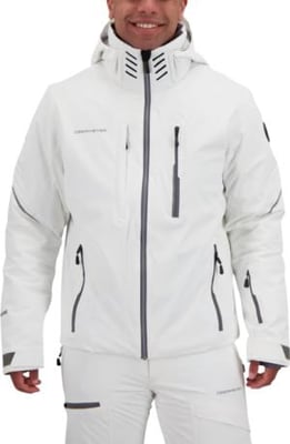 Obermeyer Stout Jacket - Men's, White, 2XL, 21105-16010-2XL