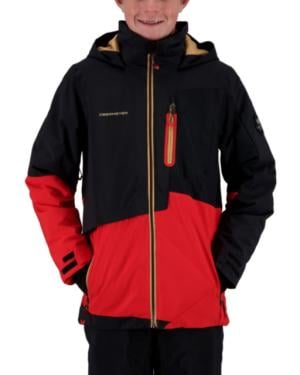 Obermeyer Axel Jacket - Boys, Brakelight, Extra Large, 41074-19042-XL