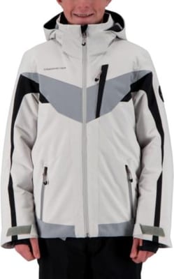 Obermeyer Mach 12 Jacket - Boys, Fog, Medium, 41076-17001-M