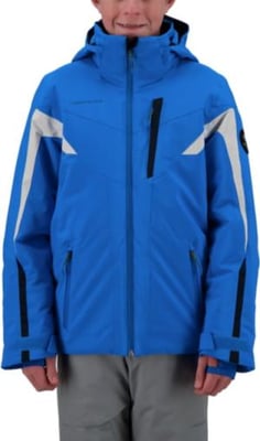 Obermeyer Mach 12 Jacket - Boys, Blue Vibes, Large, 41076-19065-L