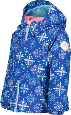 Obermeyer Livia Jacket - Girls, 5, Blue Snowflakes, 51081-22158-5