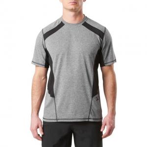 5.11 Tactical Recon Exert Performance Top, Charcoal, XS, 82111-018-XS