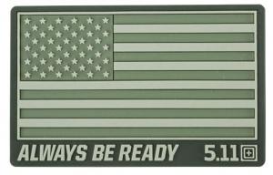 5.11 Tactical USA Patch, Od Green, 1 SZ, 81024-182-1 SZ-