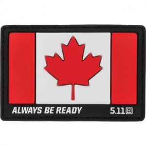 5.11 Tactical Canada Flag Patch, Red - 81209-460-1 SZ
