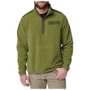 5.11 Tactical Apollo Tech Fleece Tech Shirt - Men's, Fatigue, Medium, 72124-200-M 72124200M