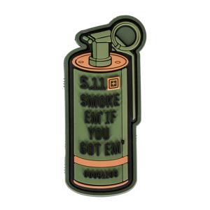 5.11 Tactical Smoke Em Patch, Green, 1 SZ, 81619-194-1 SZ