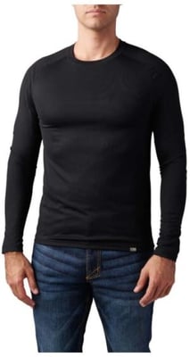 5.11 Tactical Tropos Basealyer L/S Top - Mens, Black, XL, 40183-019-XL