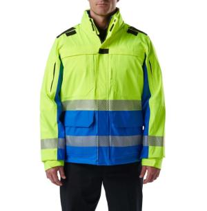 5.11 Tactical Responder Hi-Vis Parka 2.0 - Men's, Royal Blue, 2XL, 48379-693-2XL